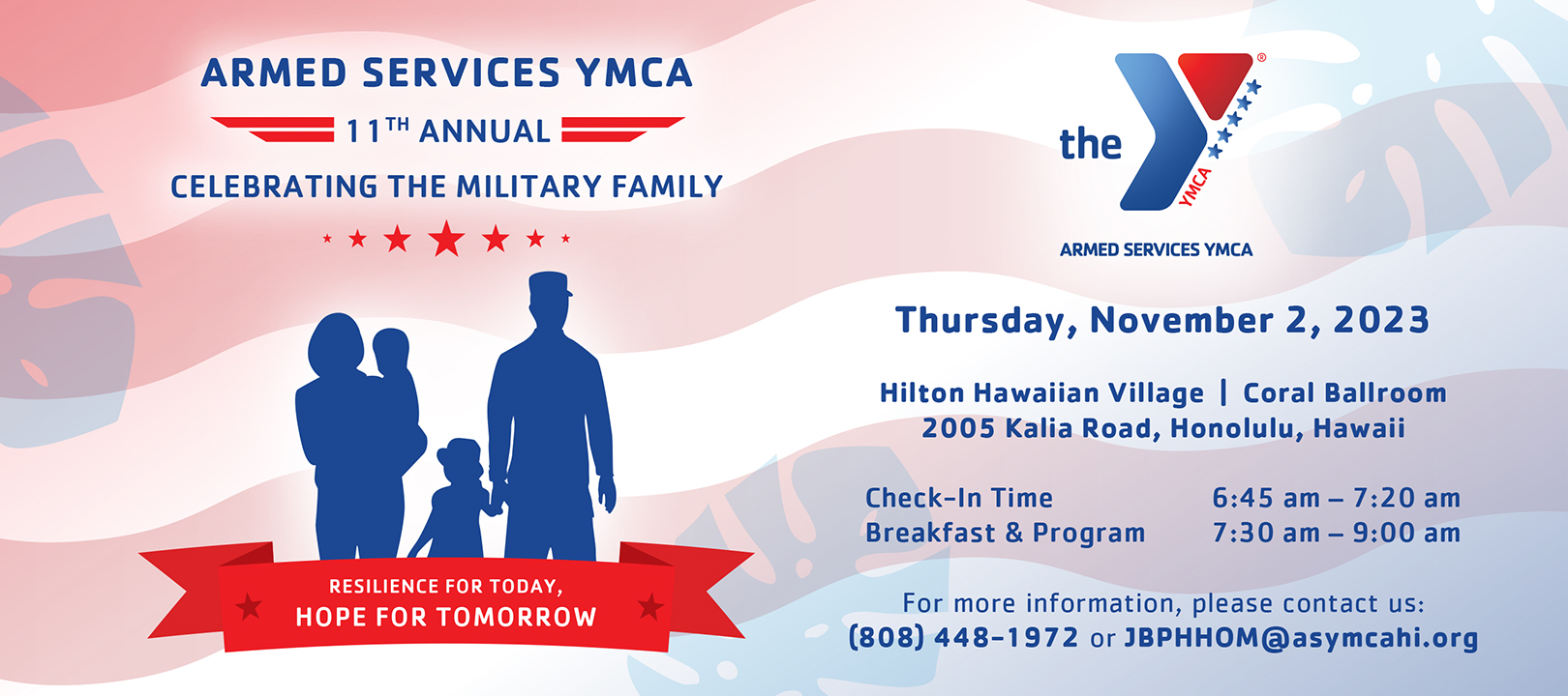 ASYMCA Hawaii Celebrating the Military Family 2022 Sponsors